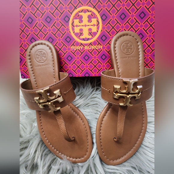 Tory sandals NEW with Box Size 5 Everly backless - Picture 1 of 4